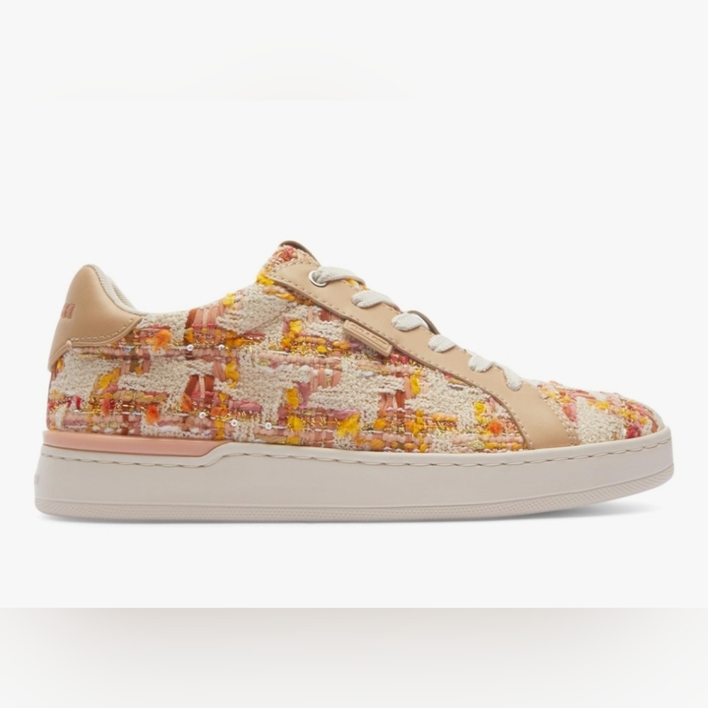 Coach Womens Leather Sneakers - Picture 7 of 10